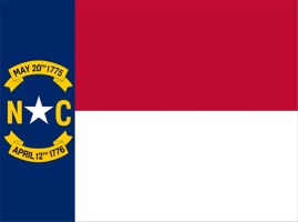 North Carolina Flag North Carolina Flag